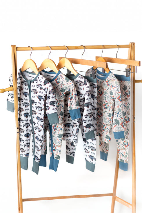 blazin-cars-two-piece-pajama-set Boosh Baby - Sophia's Style-4